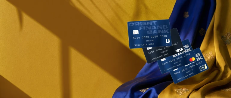Get an Orient Finans Bank Card