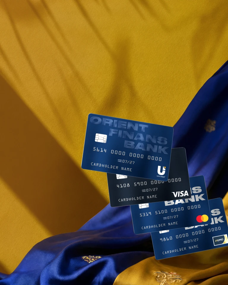 Orient Finans Bank kartasini onlayn rasmiylashtiring